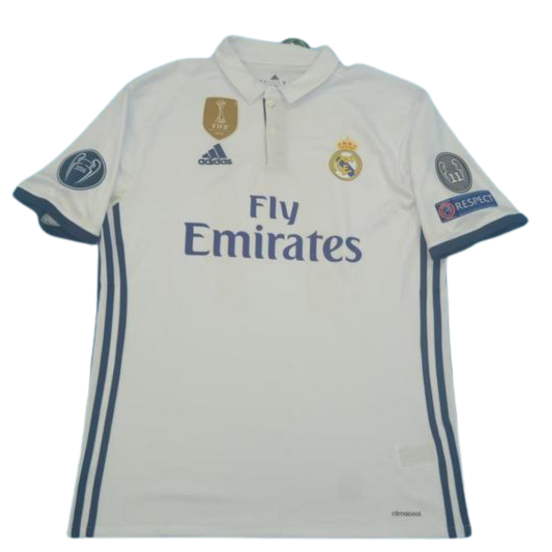 Camisa Real Madrid Home 16/17 - Versão Retrô "Cristiano Ronaldo" Nº 7