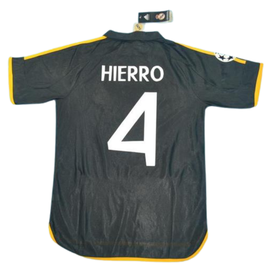 Camisa Retrô Real Madrid Away  99/00 "Hierro" Nº 4