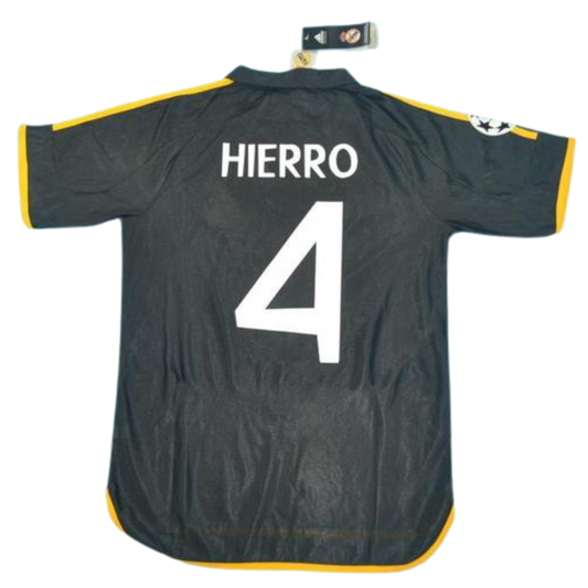Camisa Retrô Real Madrid Away  99/00 "Hierro" Nº 4