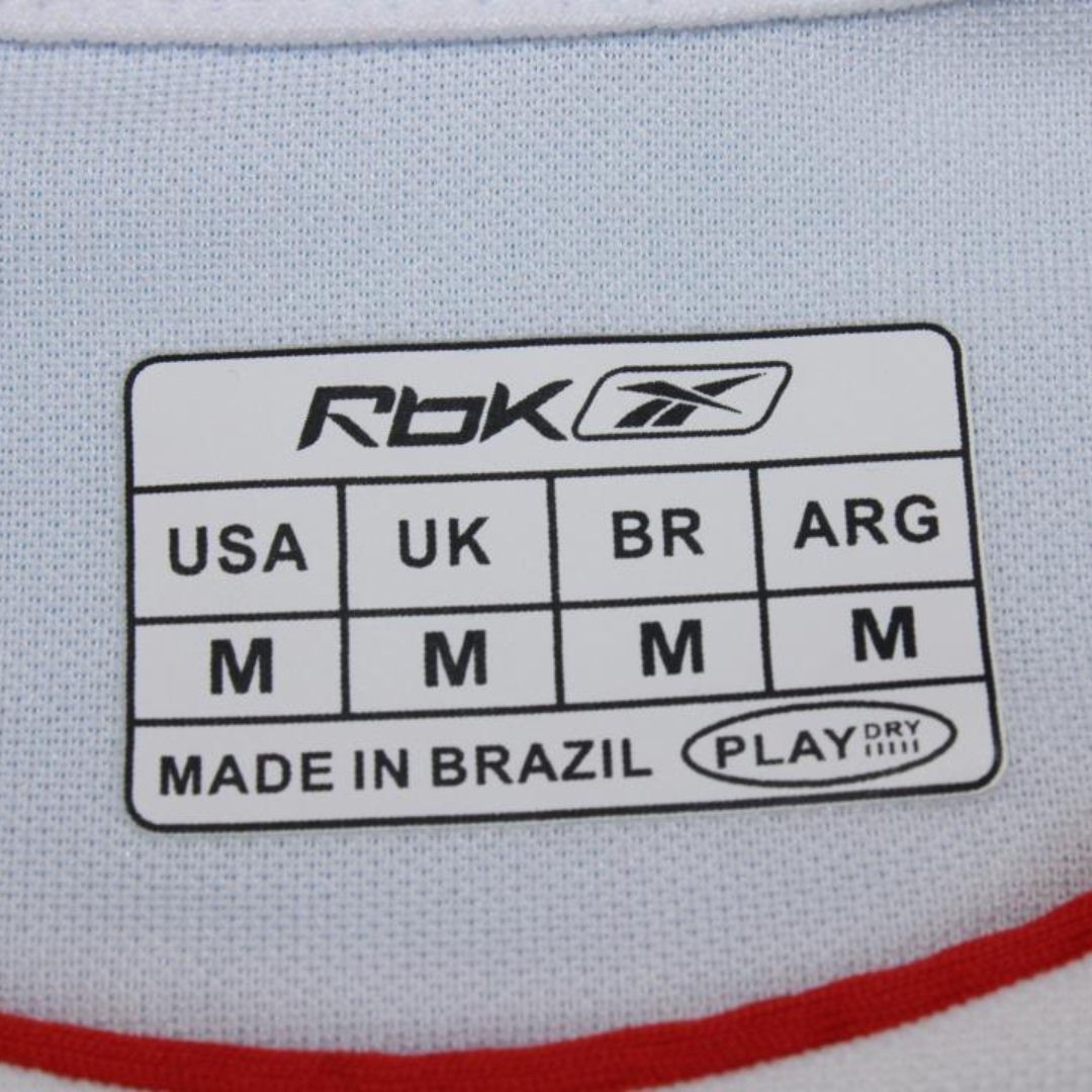 Camisa São Paulo Home 06/07 - Versão Retrô "Souza" Nº 10