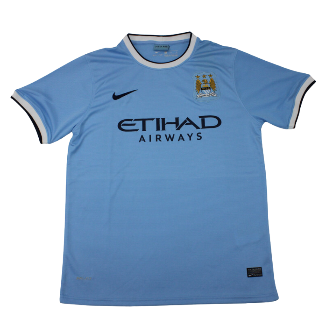 Camisa Manchester City Home 13/14 - Versão Retrô "Toure Yaya" Nº 42