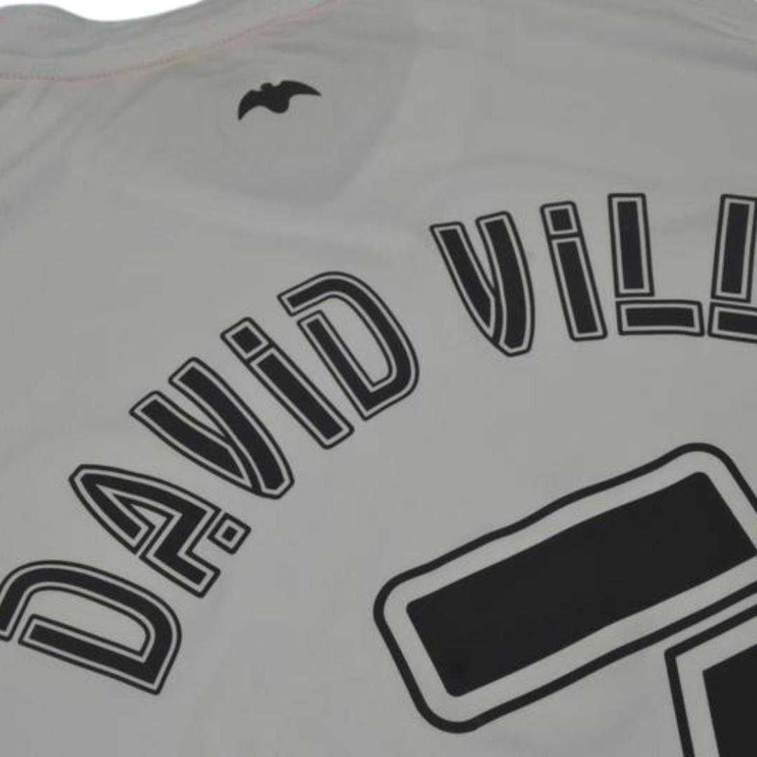 Camisa Valencia Home 06/07- Versão Retrô "David Villa" Nº 7