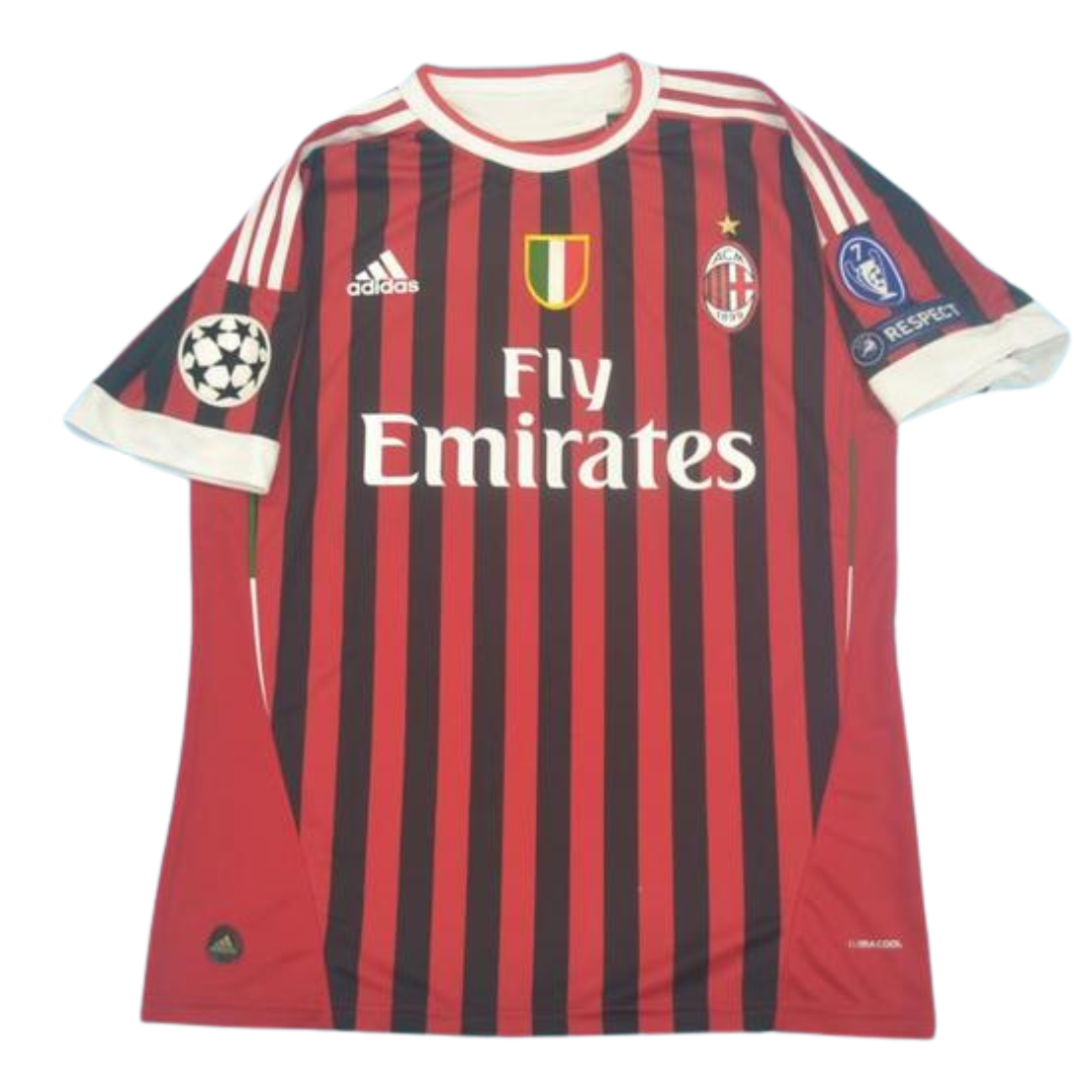 Camisa Retrô Milan Home UCL Versão 11/12 "Inzaghi" N°.9