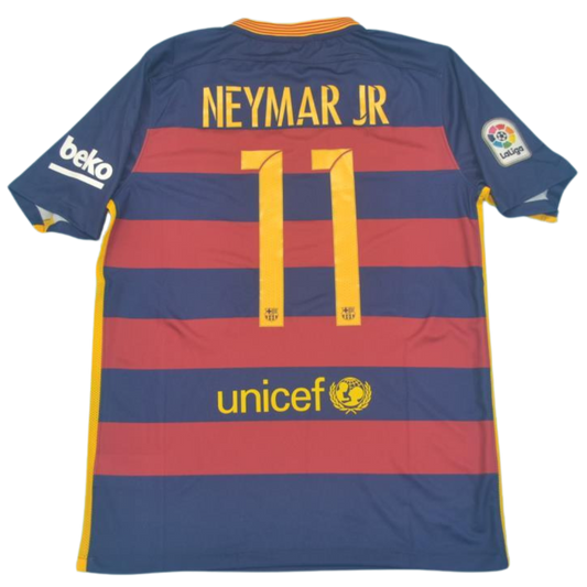 Camisa Barcelona Home 15/16 - Versão Retrô "Neymar Jr" Nº 11