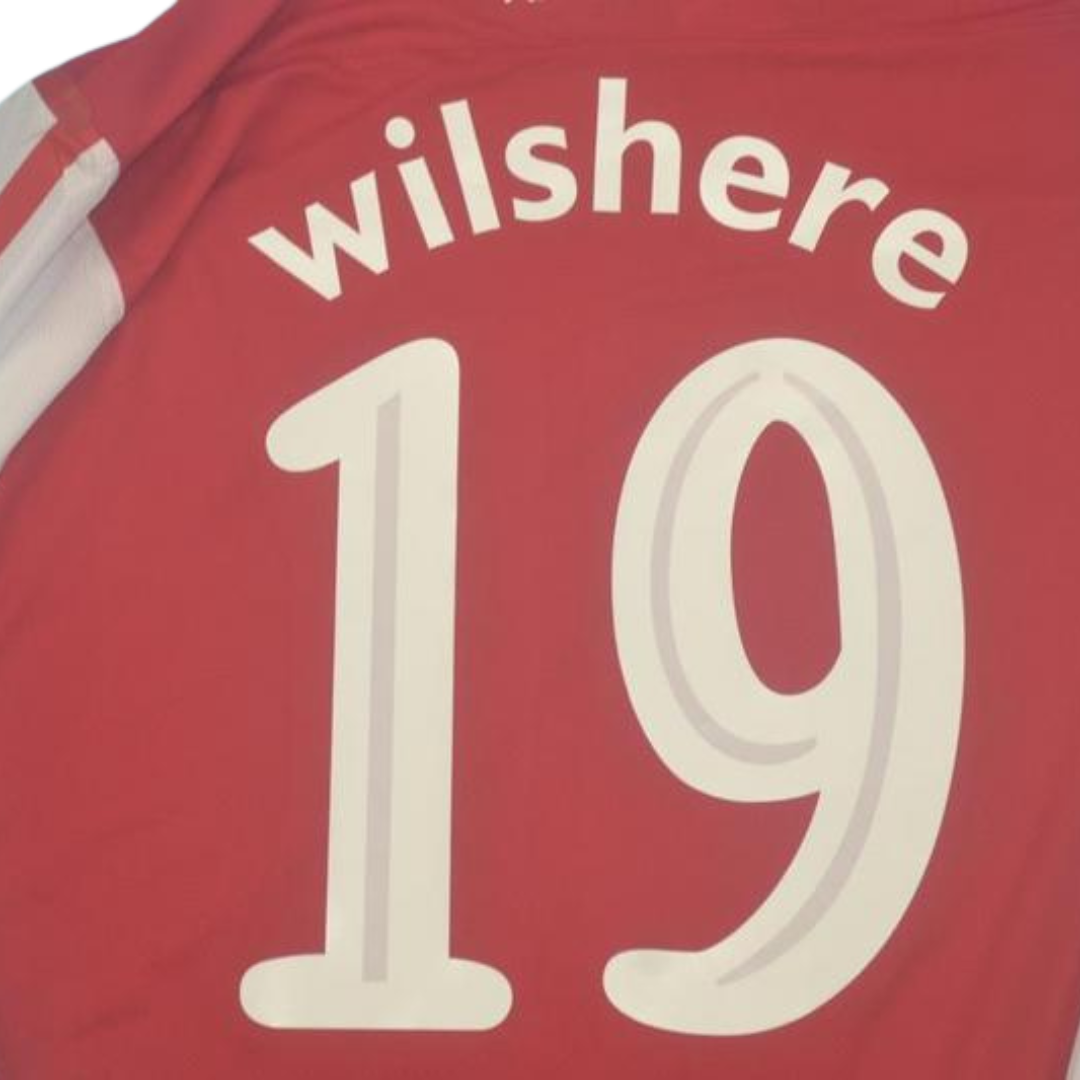 Camisa Arsenal Manga Longa 11/12 - Versão Retrô "Wilshere" Nº 19