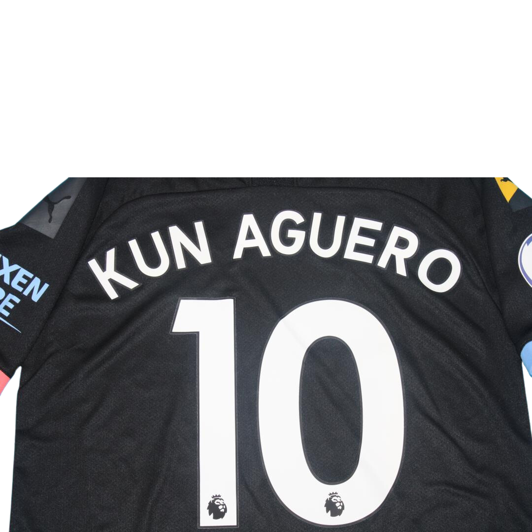 Camisa Retrô Manchester City  19/20 "Kun Aguero" Nº10