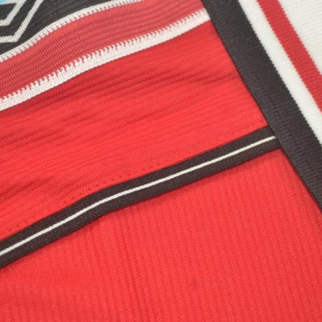 Camisa Manchester United Manga Longa Home 98/99 - Versão Retrô