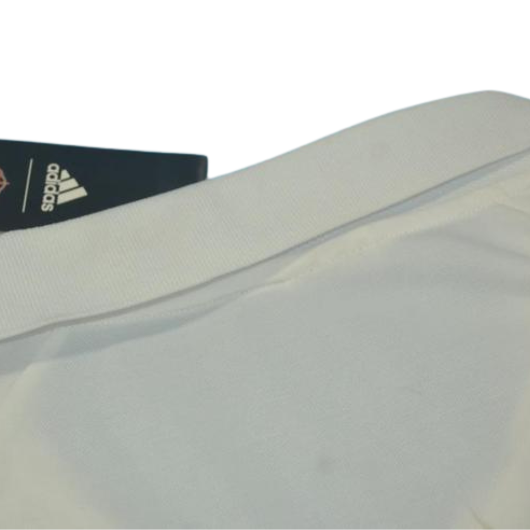 Camisa Real Madrid Manga Longa Home 01/02 - Versão Retrô