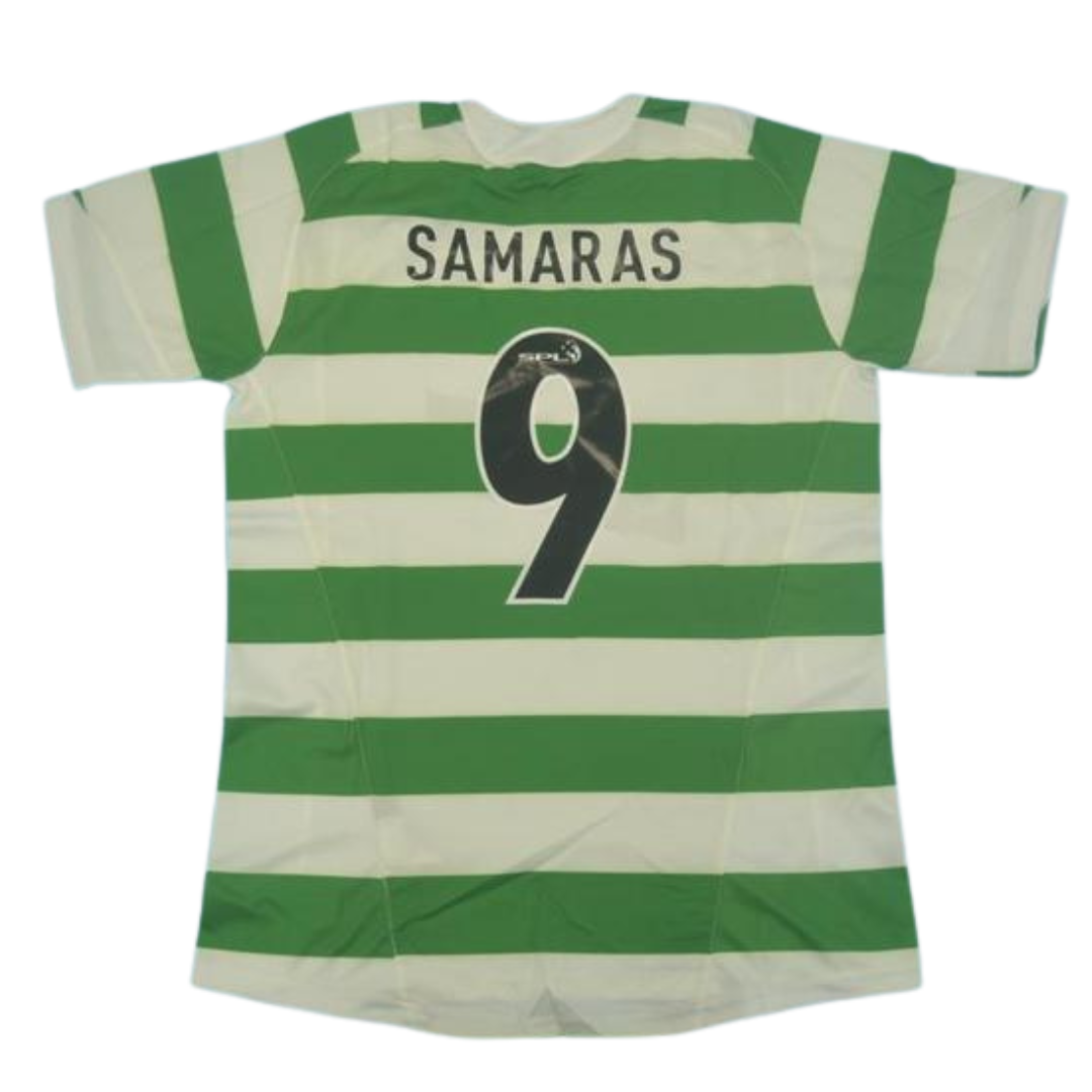 Camisa Celtic Home 05/06 - Versão Retrô "Samaras" Nº 9