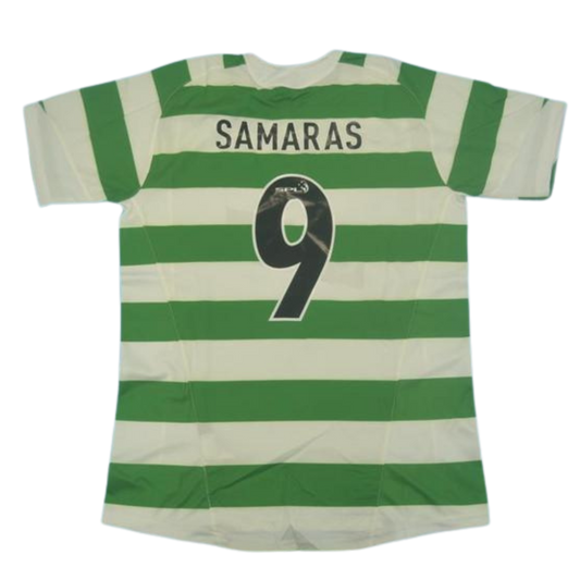Camisa Celtic Home 05/06 - Versão Retrô "Samaras" Nº 9