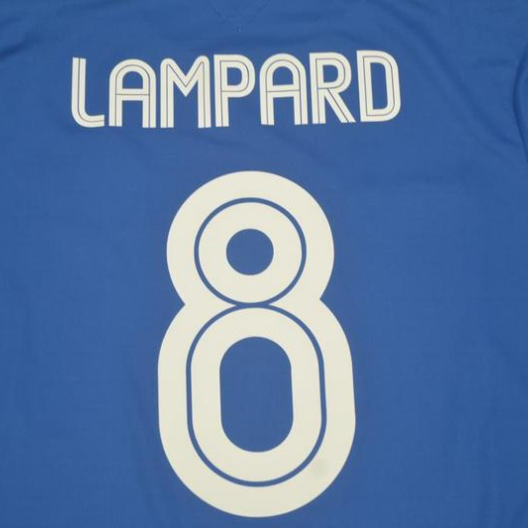 Camisa Chelsea Home 05/06 - Versão Retrô "Lampard" Nº 8