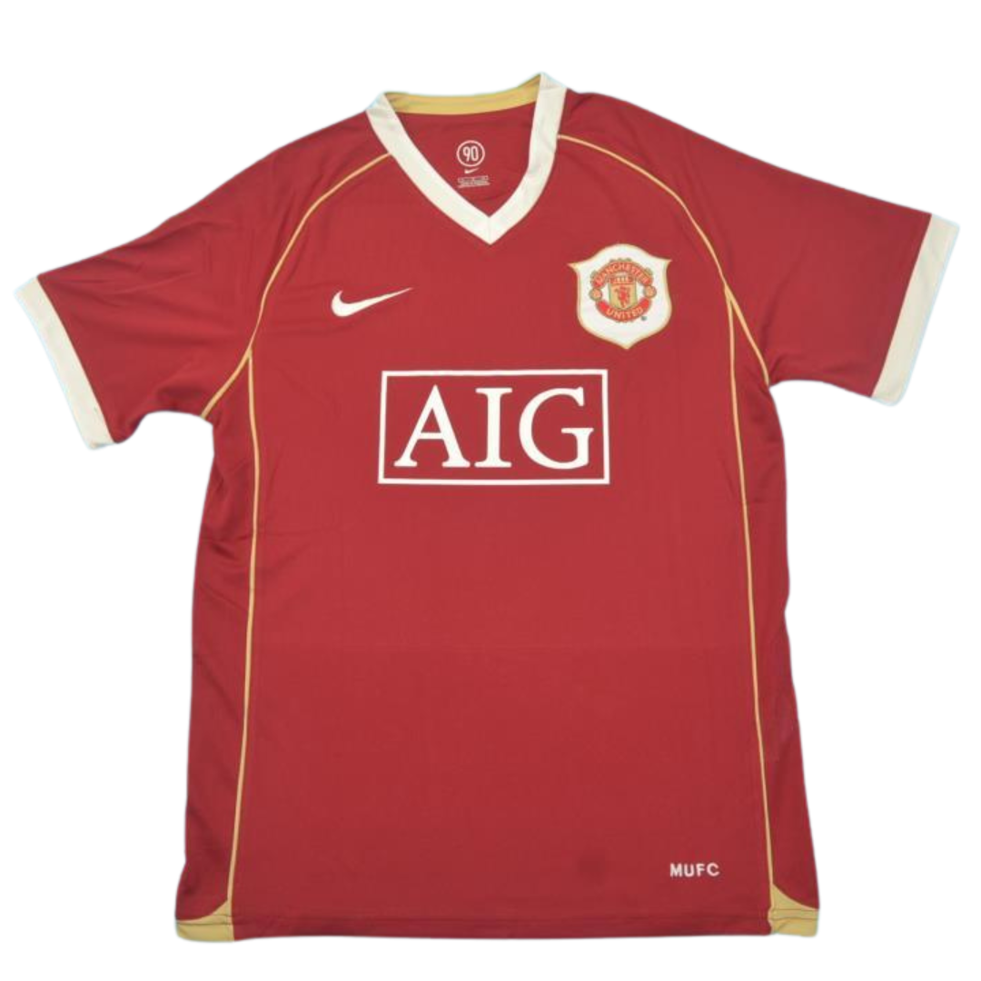 Camisa Manchester United Home 06/07 - Versão Retrô "Cristiano Ronaldo" Nº 7