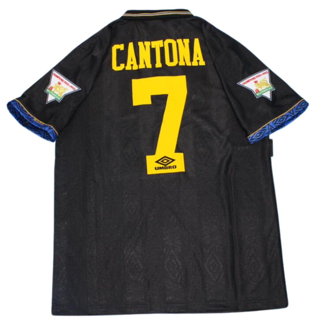 Camisa Manchester United Away 93/94 - Versão Retrô "Cantona" Nº 7