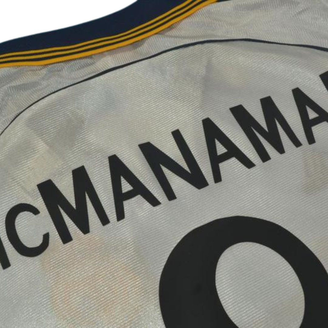 Camisa Real Madrid Home 98/00 - Versão Retrô "McManaman" Nº 8