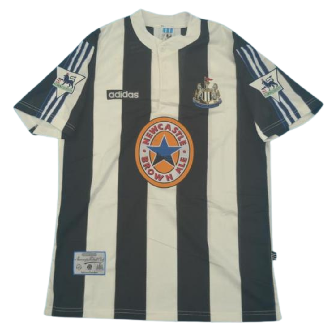 Camisa Newcastle United Home 95/97 - Versão Retrô "Ginola" Nº 14