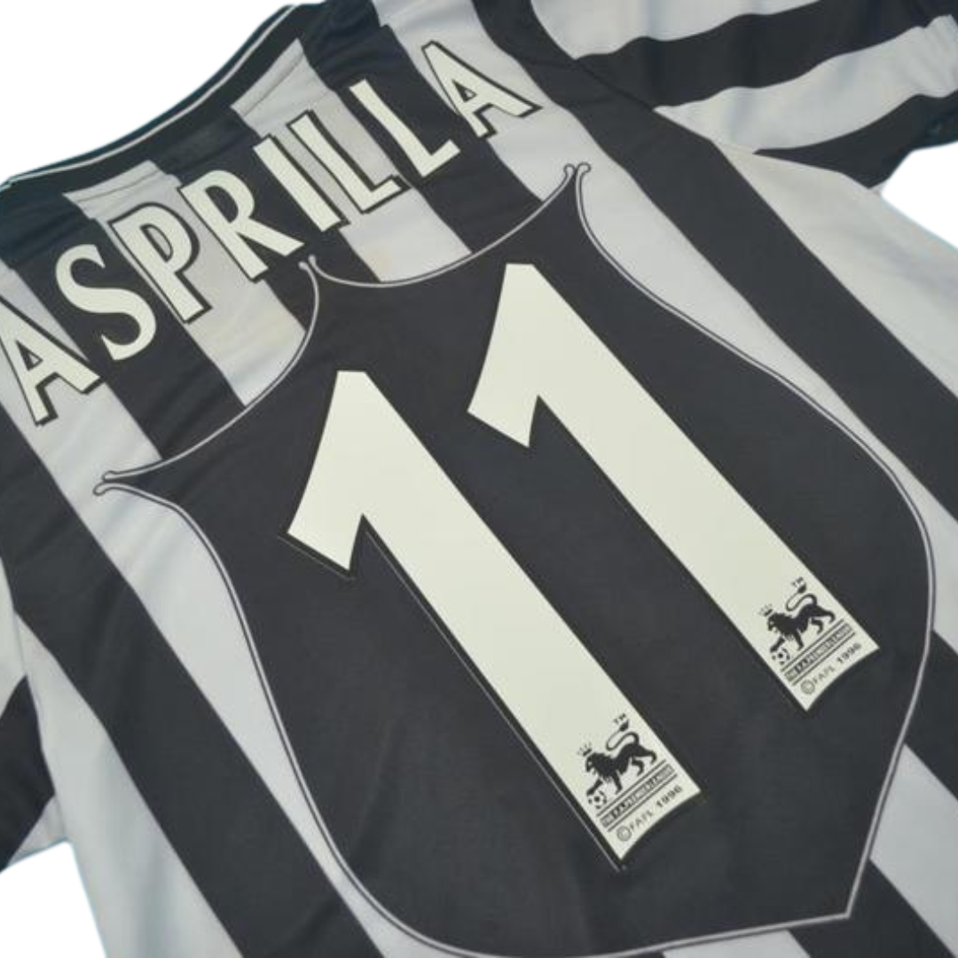 Camisa Newcastle United Home 97/99 - Versão Retrô "Asprilla" Nº 11