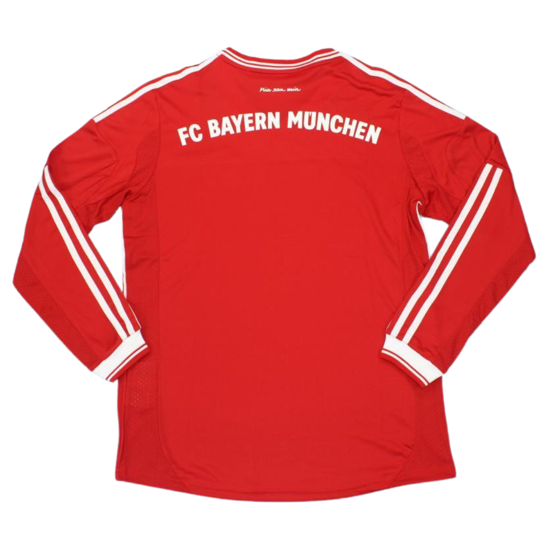 Camisa Bayern de Munique Manga Longa Home 13/14 - Versão Retrô