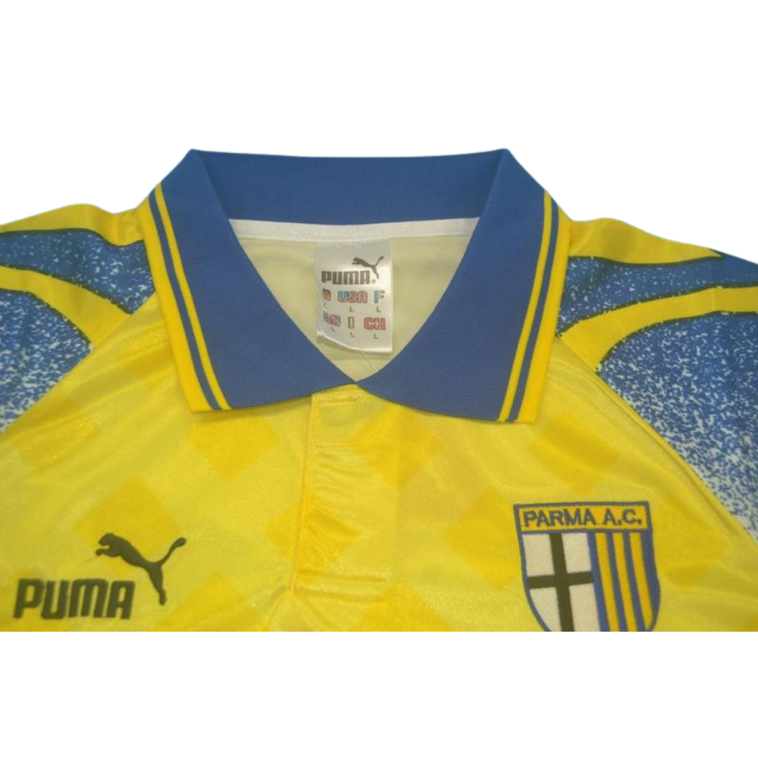 Camisa Retrô Parma Third  Serie A Versão 95/97 "Stoichkov" N°.8