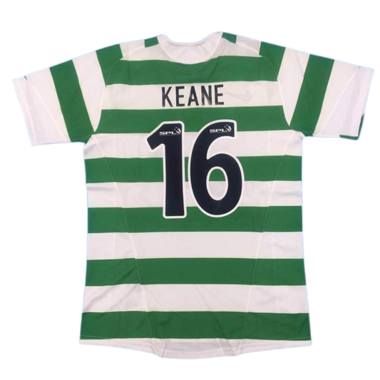 Camisa Celtic Home 05/06 - Versão Retrô "Keane" Nº 16