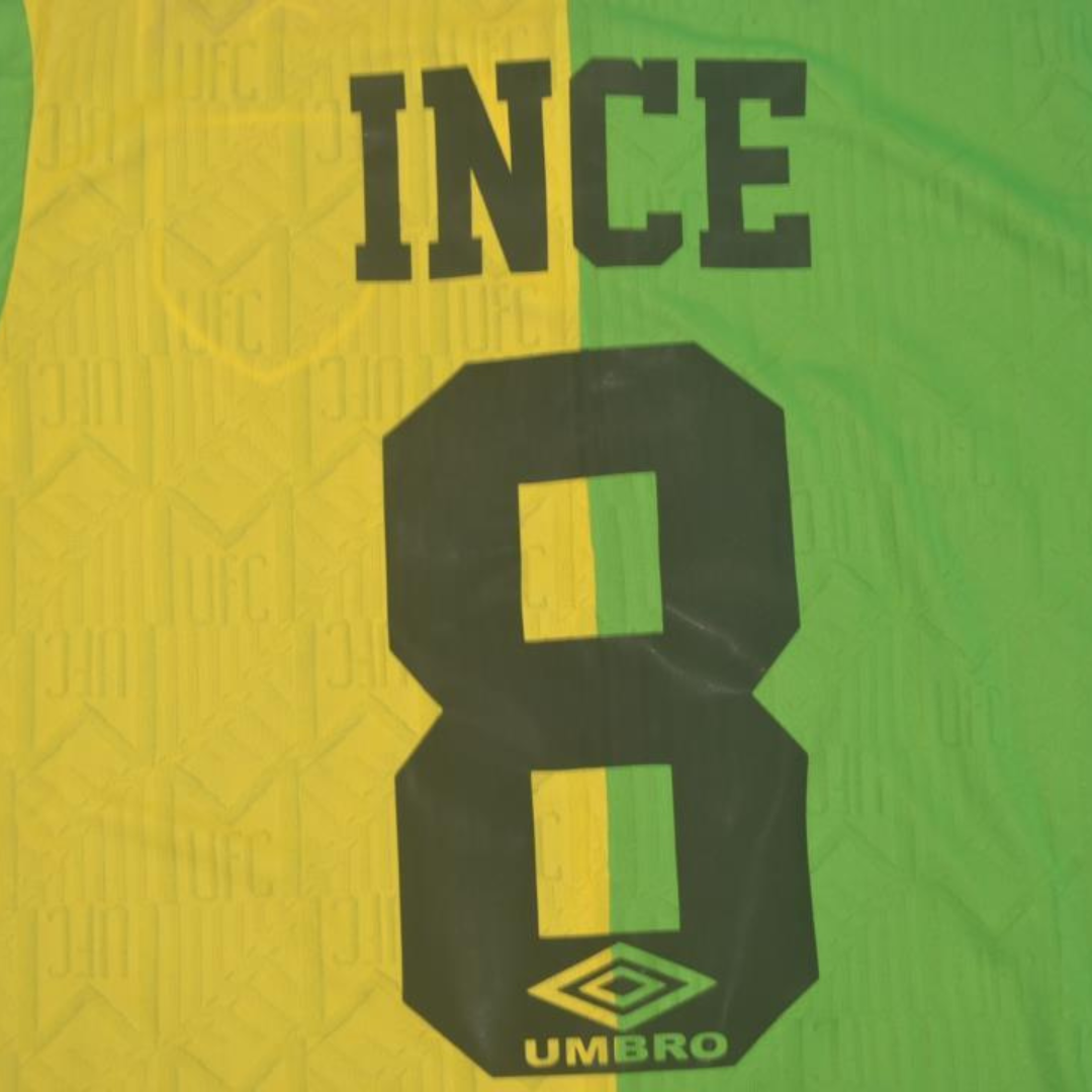 Camisa Manchester United Away 92/94 - Versão Retrô "Ince" Nº 8