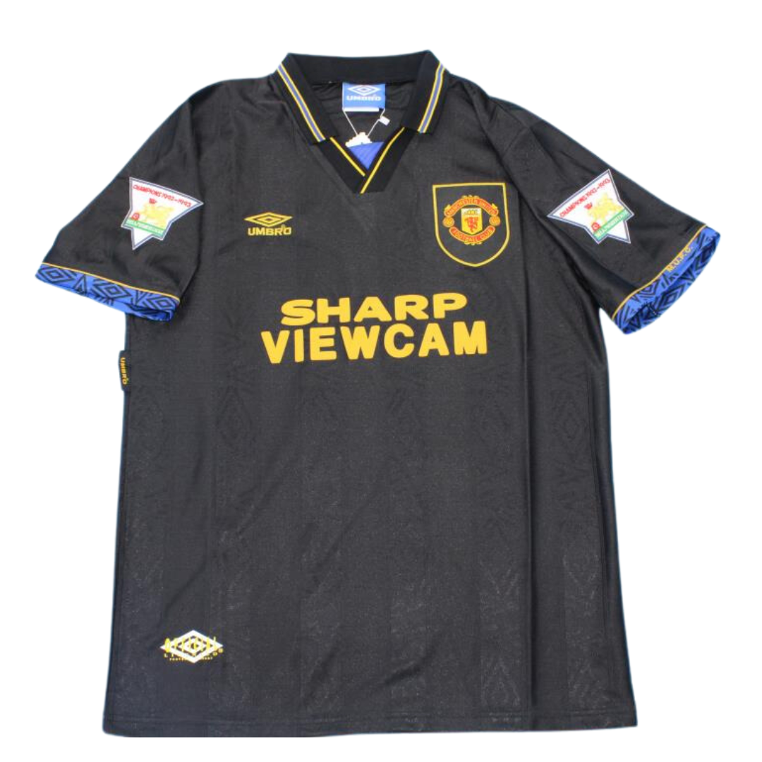 Camisa Manchester United Away 93/94 - Versão Retrô "Cantona" Nº 7