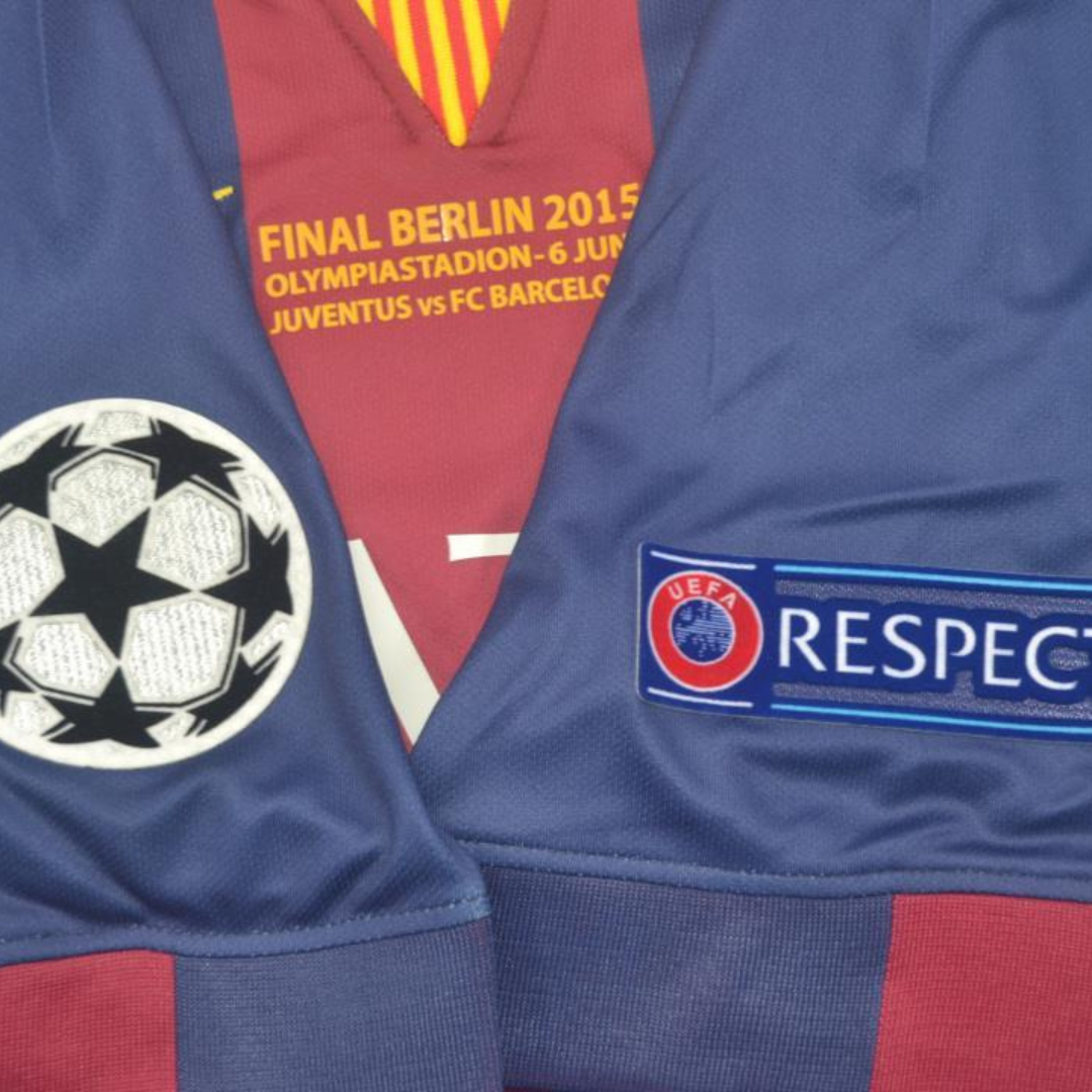 Camisa Barcelona Home 14/15 - Versão Retrô "Xavi" Nº 6