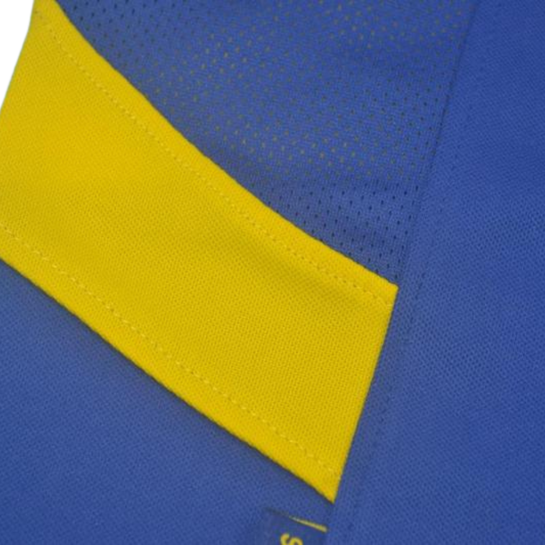 Camisa Boca Juniors Manga Longa 03/04 - Versão Retrô "Tevez" Nº 9