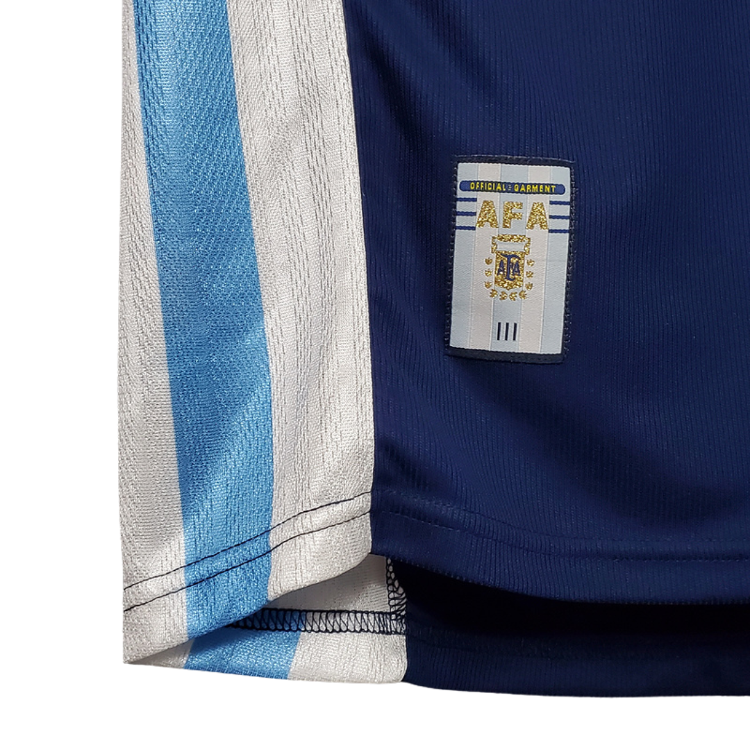 Camisa Retrô Argentina Away 1998 "Batistuta" N°.9