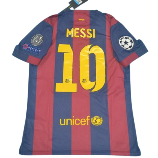 Camisa Barcelona Home 14/15 - Versão Retrô "Messi" Nº 10