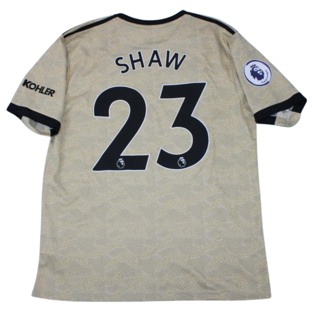 Camisa Manchester United Third Away 19/20 - Versão Retrô "Shaw" Nº 23