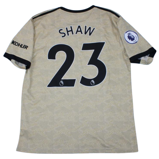 Camisa Manchester United Third Away 19/20 - Versão Retrô "Shaw" Nº 23