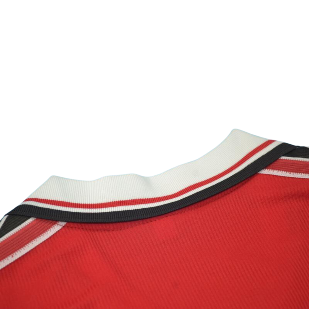 Camisa Manchester United Home 98/99 - Versão Retrô "Beckham" Nº 7