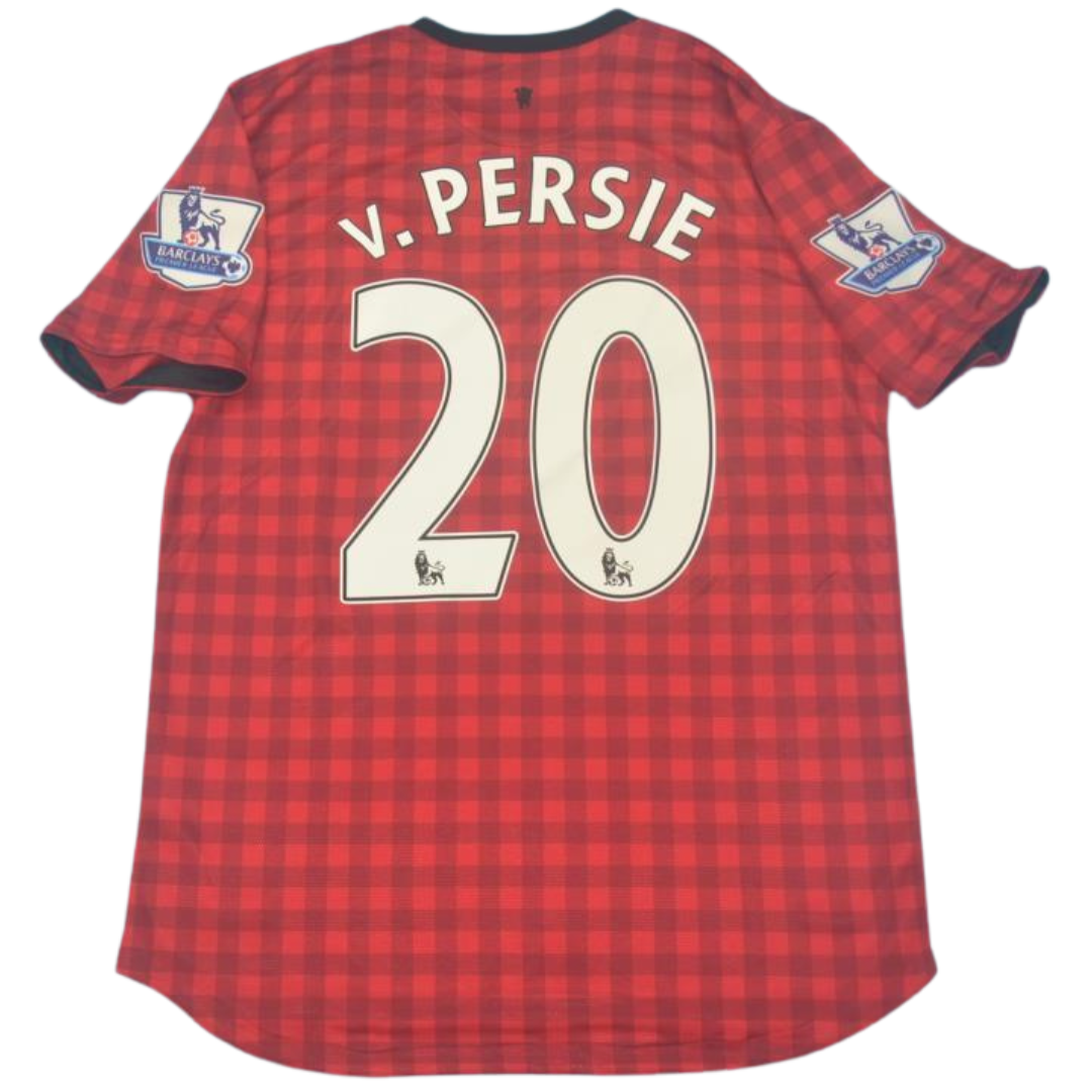 Camisa Manchester United Home 12/13 - Versão Retrô "V. Persie" Nº 20