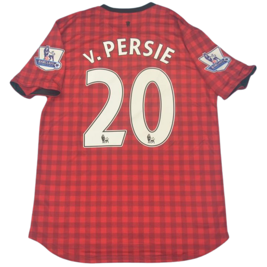 Camisa Manchester United Home 12/13 - Versão Retrô "V. Persie" Nº 20