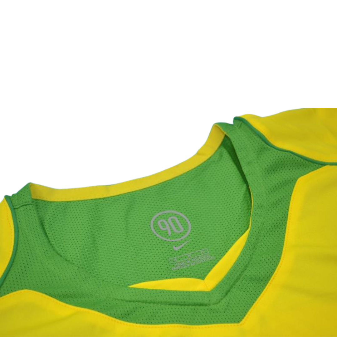 Camisa Retrô Brasil Home 04/06 "Ronaldo" N°.9