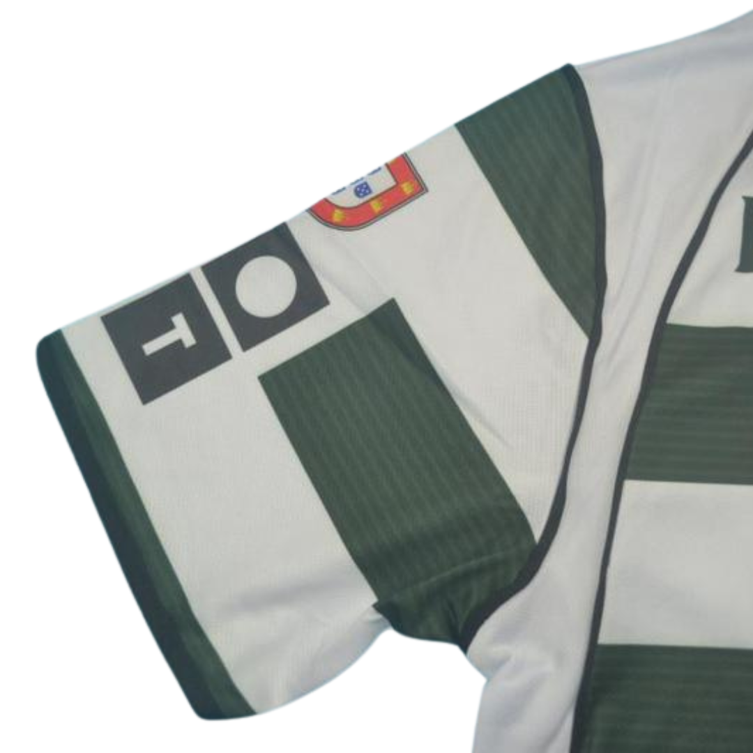 Camisa Sporting Home 01/02 - Versão Retrô "Cristiano Ronaldo" Nº 28