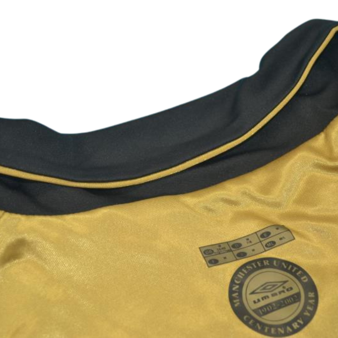 Camisa Manchester United Reservible Mode 00/01 - Versão Retrô