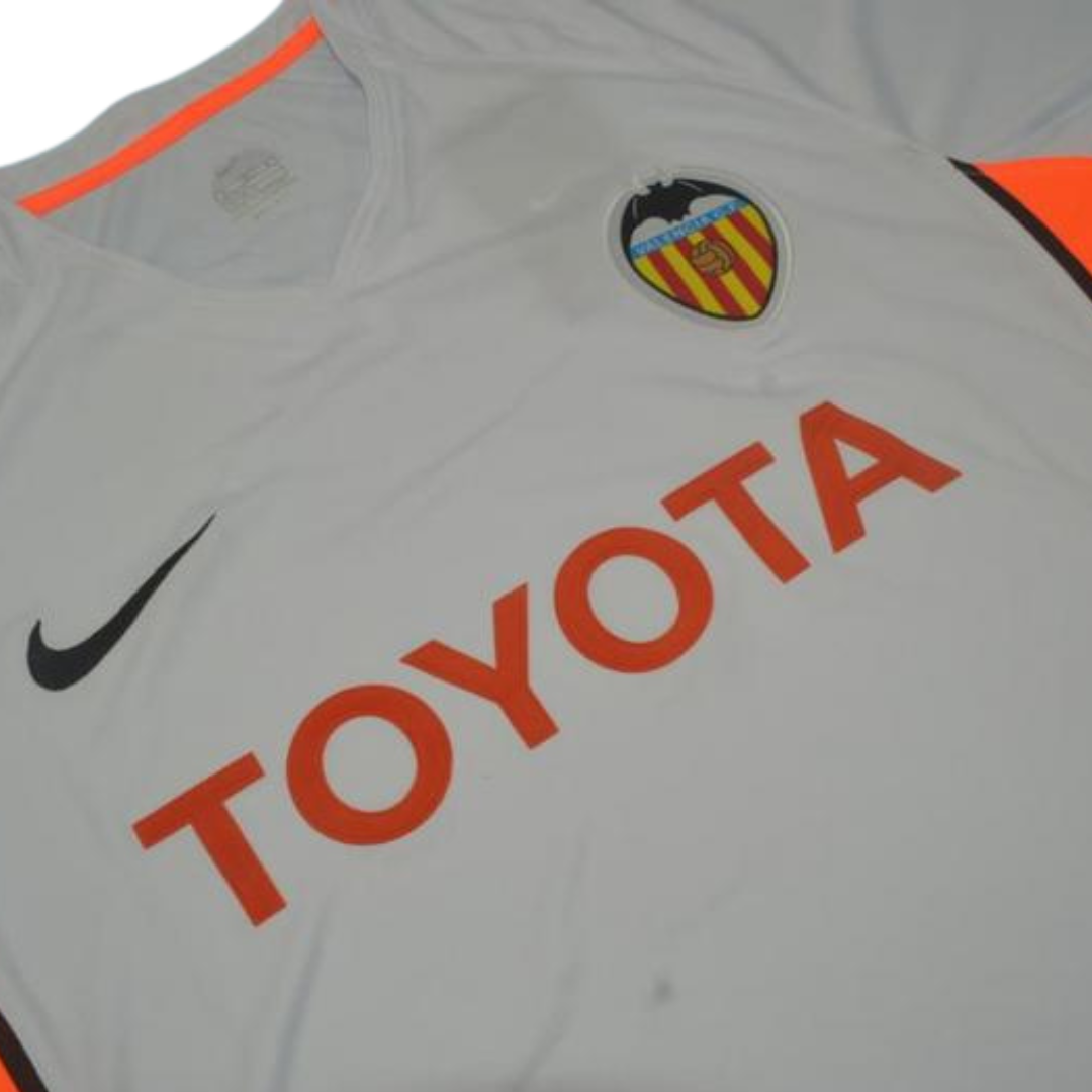 Camisa Valencia Home 06/07- Versão Retrô "David Villa" Nº 7