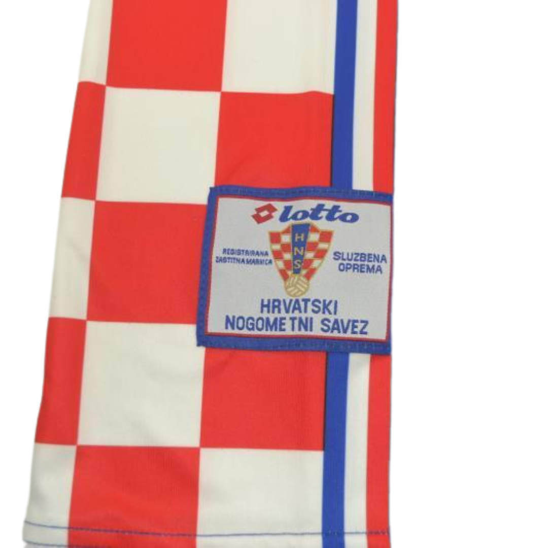 Camisa Retrô Croacia Away Copa do Mundo Versão 1998 "Prosinečki" N°8
