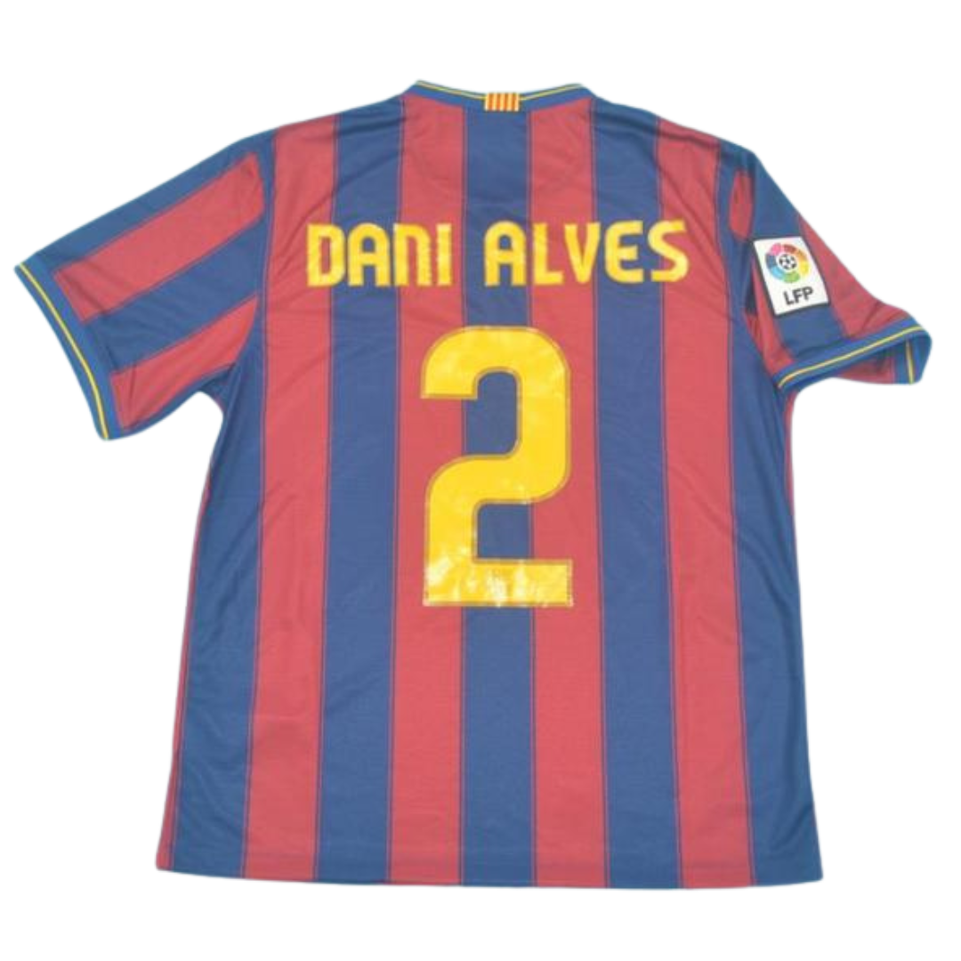 Camisa Barcelona Home 09/10 - Versão Retrô "Dani Alves" Nº 2