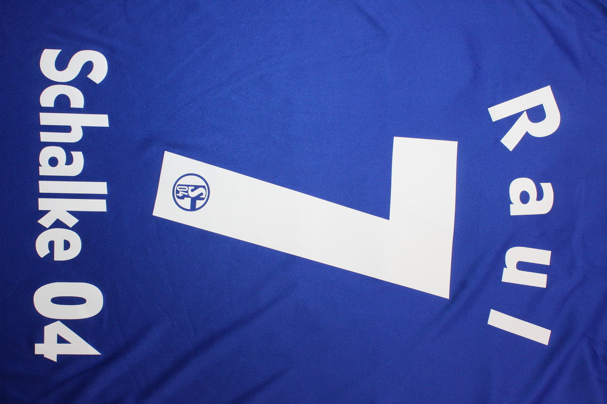Camisa Retrô FC Schalke 04 Home 10/11 "Raul" N°.7