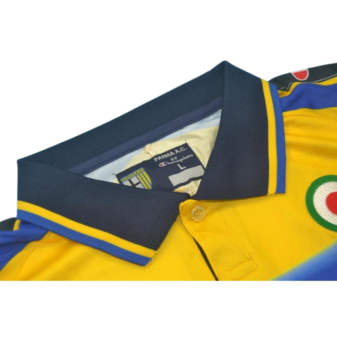 Camisa Retrô Parma Home 99/00 "Thuram" N°.21