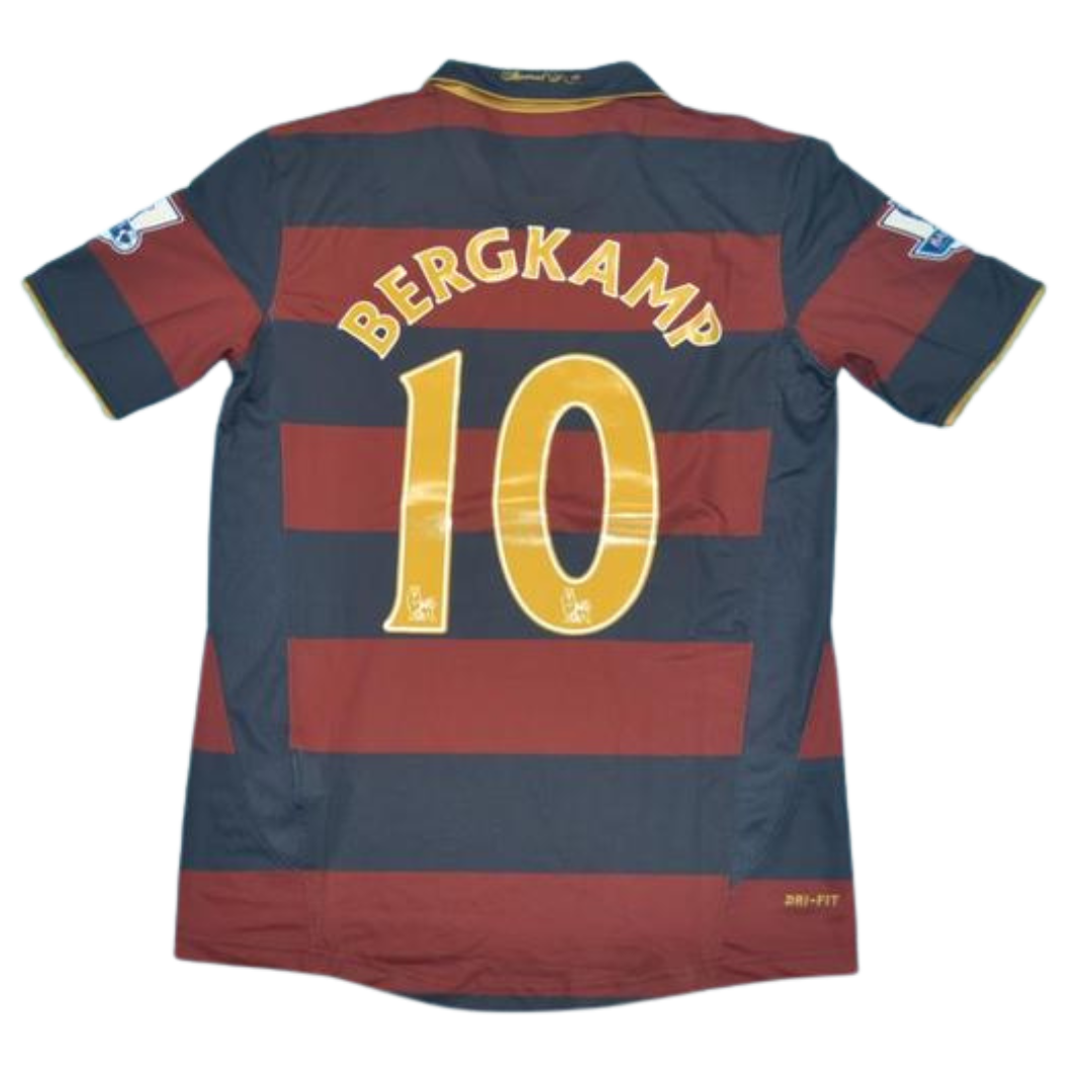 Camisa Arsenal Away 07/08 - Versão Retrô "Bergkamp" Nº 10