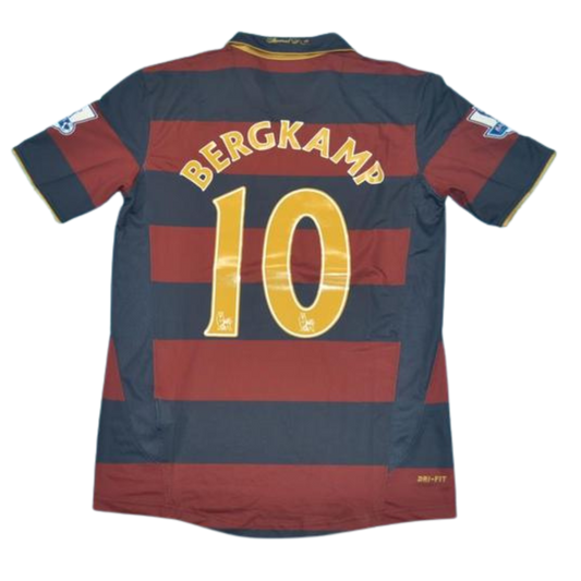Camisa Arsenal Away 07/08 - Versão Retrô "Bergkamp" Nº 10