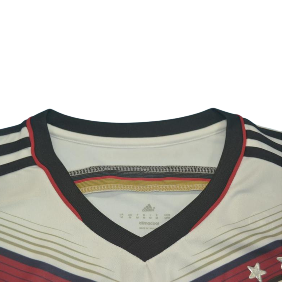 Camisa Retrô Alemanha Home Copa do Mundo Finale Versão 2014 "Schweinsteiger" N°.7
