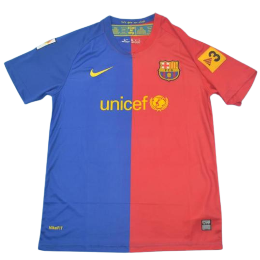Camisa Barcelona Home 08/09 - Versão Retrô "Messi" Nº 10