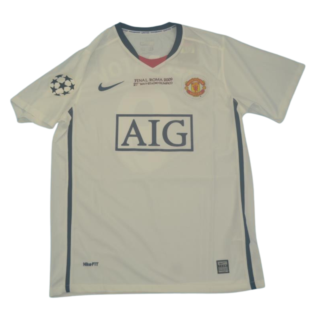 Camisa Manchester United UCL Final 08/09 - Versão Retrô "Berbatov" Nº 9