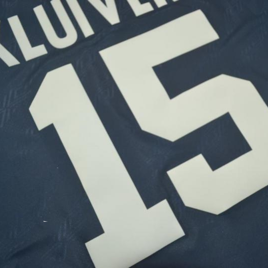 Camisa Ajax Away 94/95 - Versão Retrô "Kluivert" Nº 15