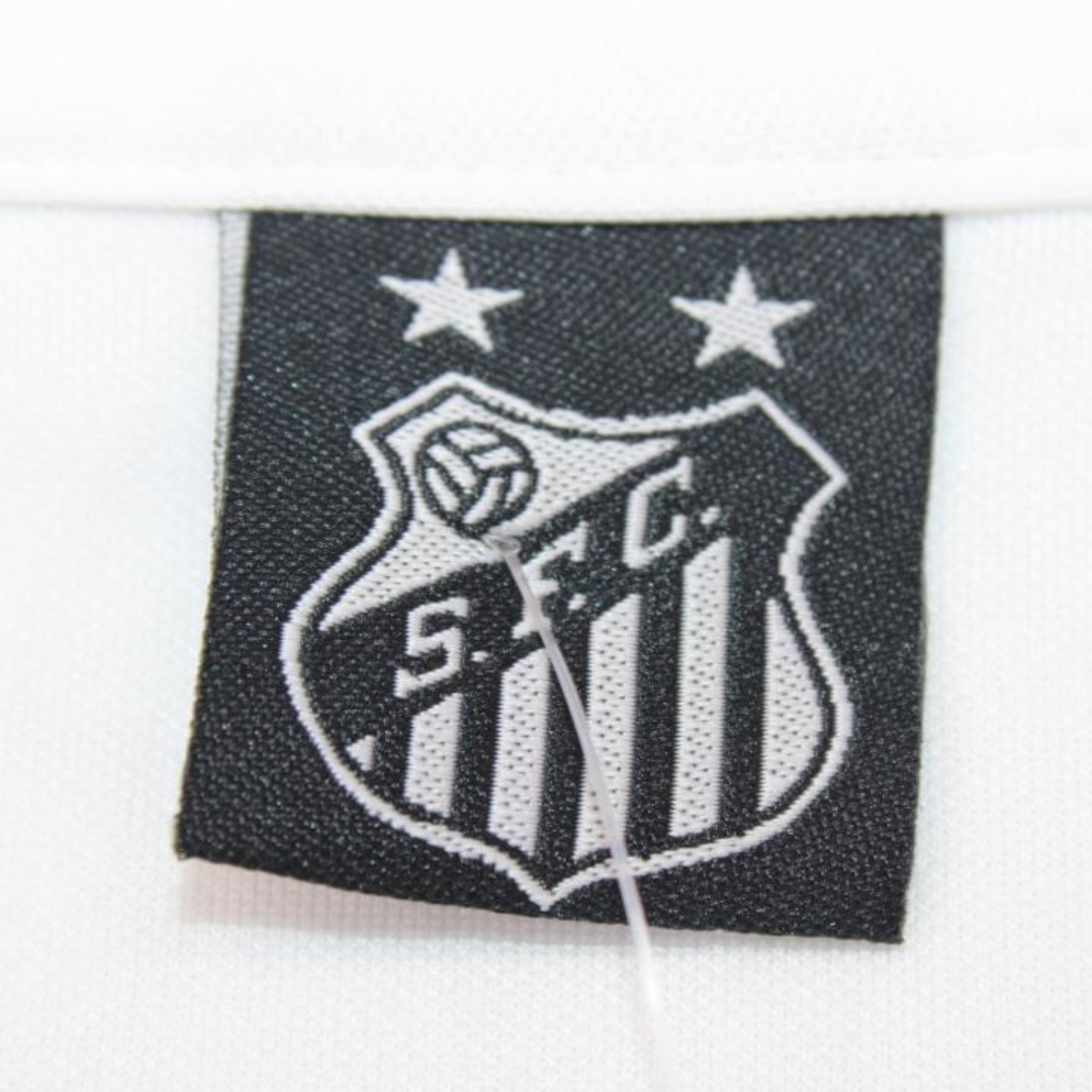 Camisa Santos Home 1970 - Versão Retrô "Pele" Nº 10