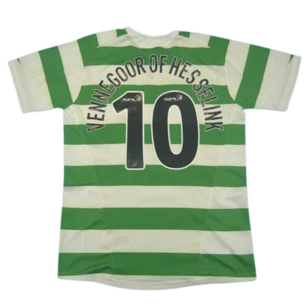 Camisa Celtic Home 05/06 - Versão Retrô "Hesselink" Nº 10